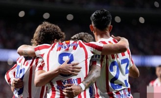 2-0，西甲第17掀翻西甲第3，马竞迎首胜，阿尔瓦雷斯送出妙传