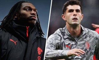 米兰两神锋进球率占据意甲前3，此前仅联袂首发2场，下轮有望合体