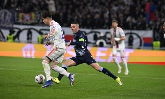 随着比分定格3-1，西甲第6淘汰法甲劲旅里昂，昂首晋级欧联杯八强