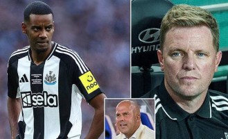 纽卡斯尔不容忍！埃迪豪痛批伊萨克：表现差就别想参加训练